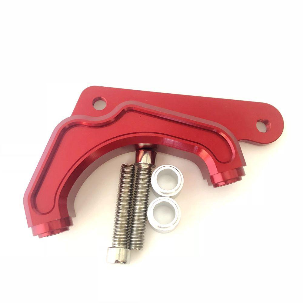 Motorcycle 82mm Brake Caliper Bracket Adapter For RPM Adelin 82mm Radial Caliper For Honda Dio With 220mm Brake Disc Modified