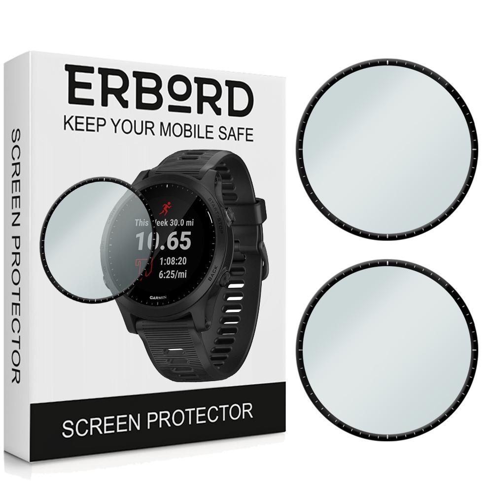 2x ERBORD Hybrid Glass for Garmin Forerunner 945