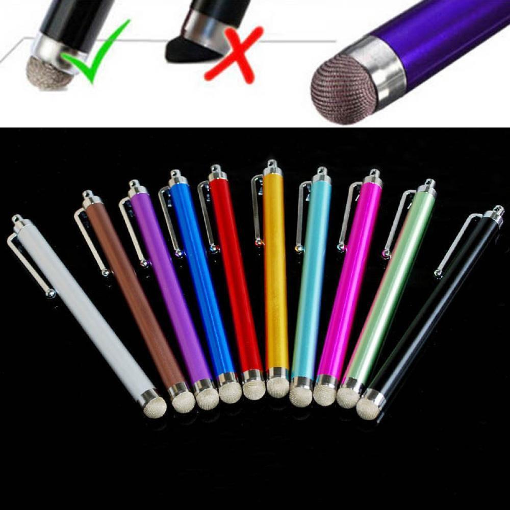 New Mesh Micro Fibre Stylus Touch Screen Capacitive pen Metal