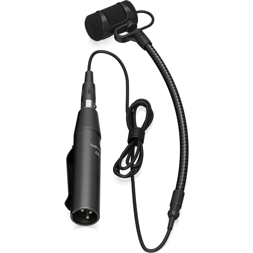 Behringer Конденсаторный микрофон Behringer с кардиоидной направленностью и адаптером фантомного питания CB 100 Black