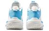Li Ning Jie Ao Cushioning Slip Resistant Lightweight Rebound High top Basketball Shoes Men's Blue White ABFT035-1
