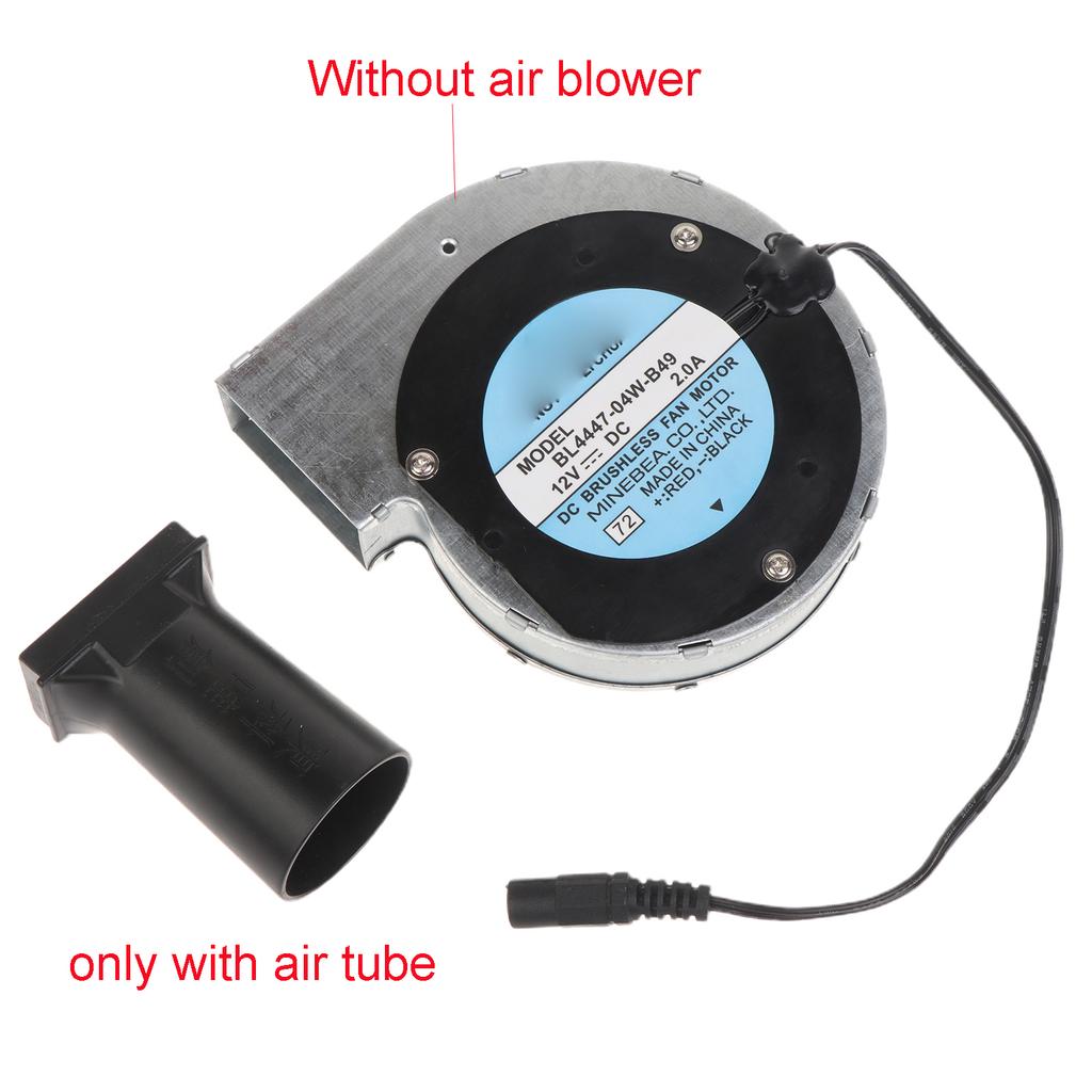 Universal 38mm Diameter Air Ducting Tubes for 12V 24V 5V 11028 Cooking Air Blower Cooling Fan 110x110x28mm BBQ Fan