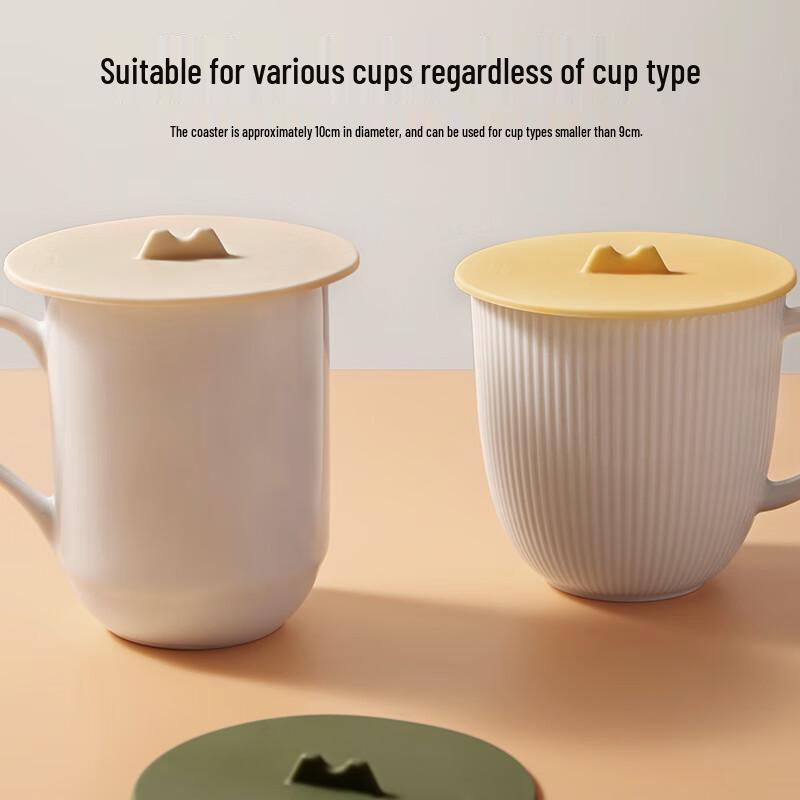 Универсальные силиконовые крышки для стаканов Baijie (2-Pack)