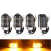 8mm Mini Motorcycle Led Turn Signal Lights 4 LED Flasher Blinker Indicator Lamp For Honda Yamaha Cafe Racer 12V Turn Signal Lamp