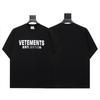 Unisex Oversized Vintage Washed Cotton Tee With Embroidered Letter Print Casual T-Shirt