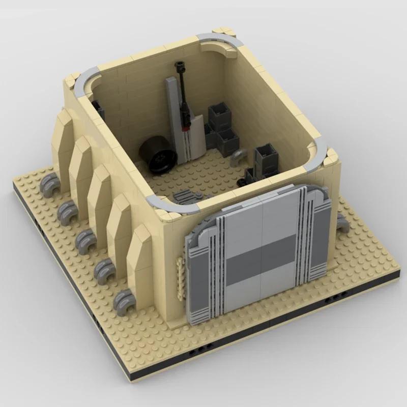 Popular Star Movie Model Moc Building Bricks Modular Space Desert House Technology Blocks Gifts Christmas Toys DIY Sets Assembly