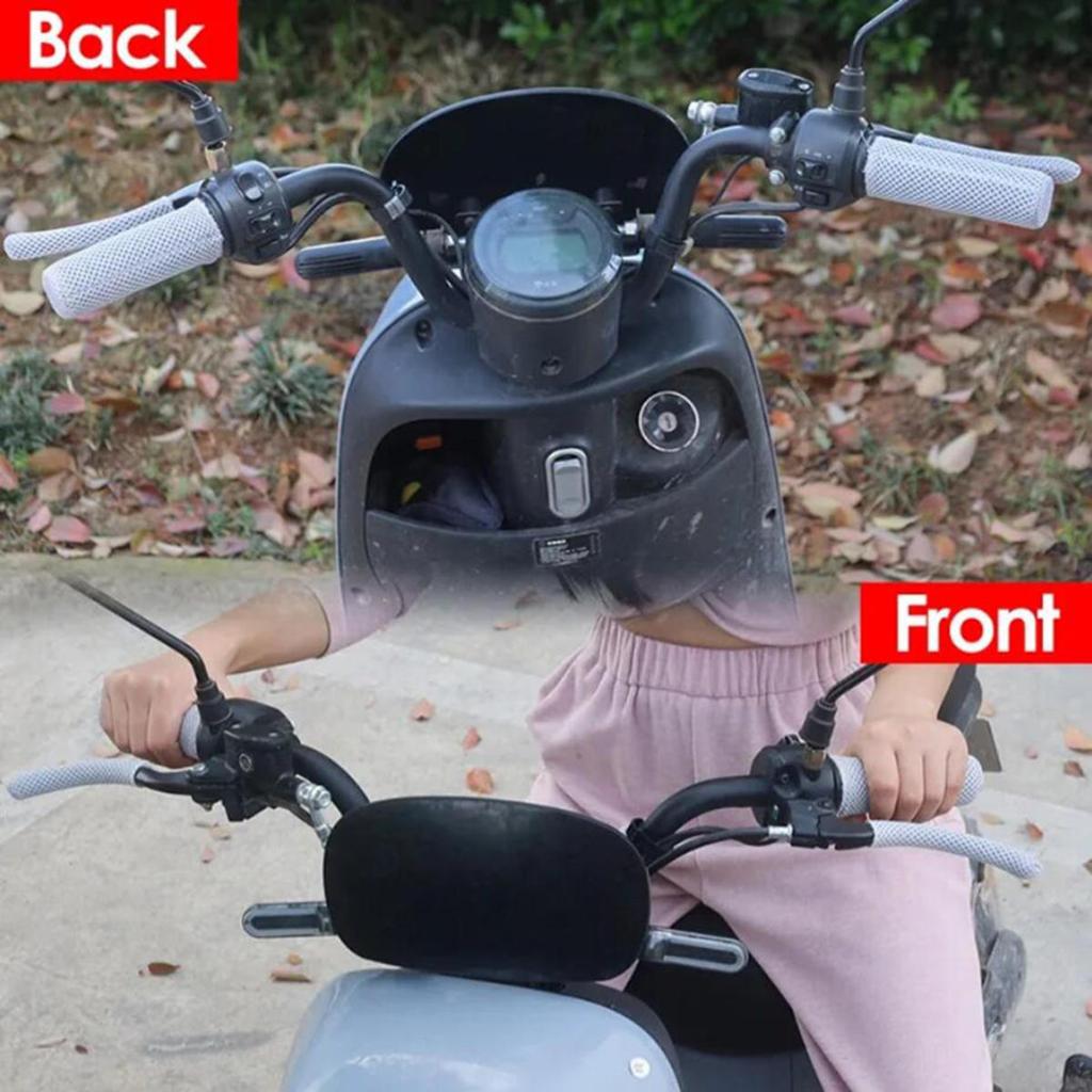 4Pcs/set Motorcycle Handlebar Grip Universal Handle Bar Cover Brake Clutch Lever Summer Ice Silk Breathable Mesh Grips Cover