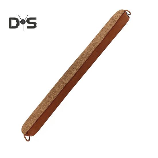 Triangle Door Drafts Stopper Weighted Under-Door Snake with Loop Light Wind Cold Air Noise Blocking Soundproof Door Bottom Seal Strip Front Door Gap