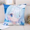 Cushion Cover  Blue Archive Couple Pillow Pillowcases  Decorative Pillowcase  Covers for Bed Pillows Pilow Cases