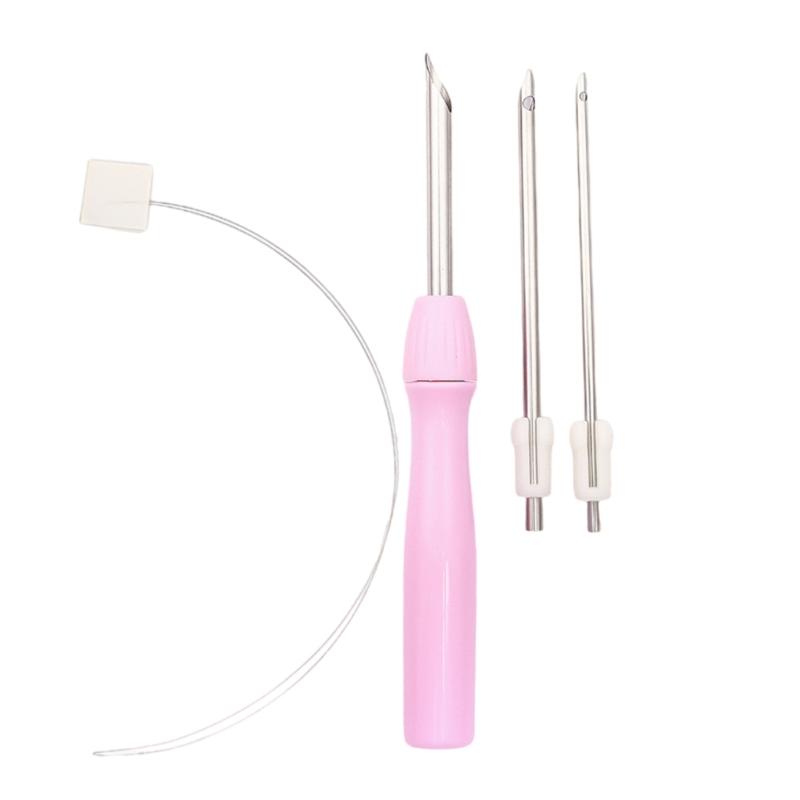 Регулируемый набор инструментов для вышивания пуансонной иглой, ручка для вышивания, наборы пуансонных игл, инструмент для рукоделия для украшения поделок