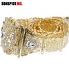 Gold Belt Bridal Wedding Jewelry Ladies Body Chain Full Crystal Jewelry