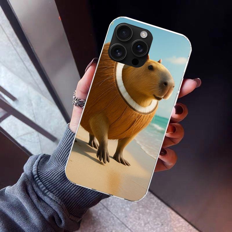 Italian Brainrot Animals Phone Case For iPhone 17 Air 16 15 Pro Max 14 Plus 13 Mini 12 11 Cover 7 8 SE Silicone Shell Print Fund