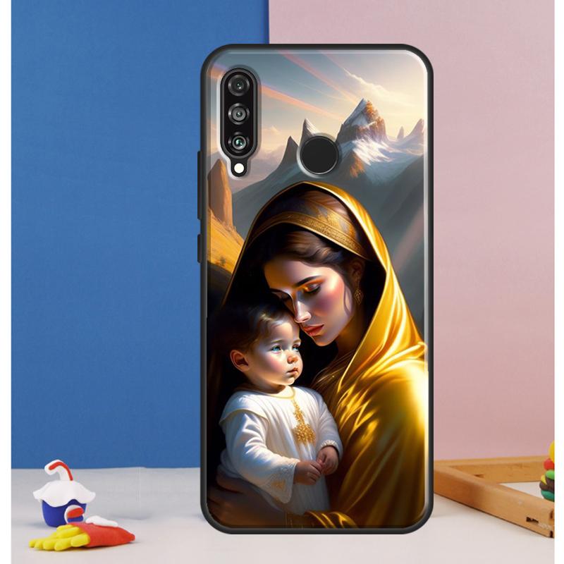 Virgin De Guadalupe Virgen Mary Case For Huawei Nova 12i 11i 8i 7i 12s Y73 Y70 Y90 Y60 Y72 Y61 Y91 9 10 SE P40 Lite P30 Pro