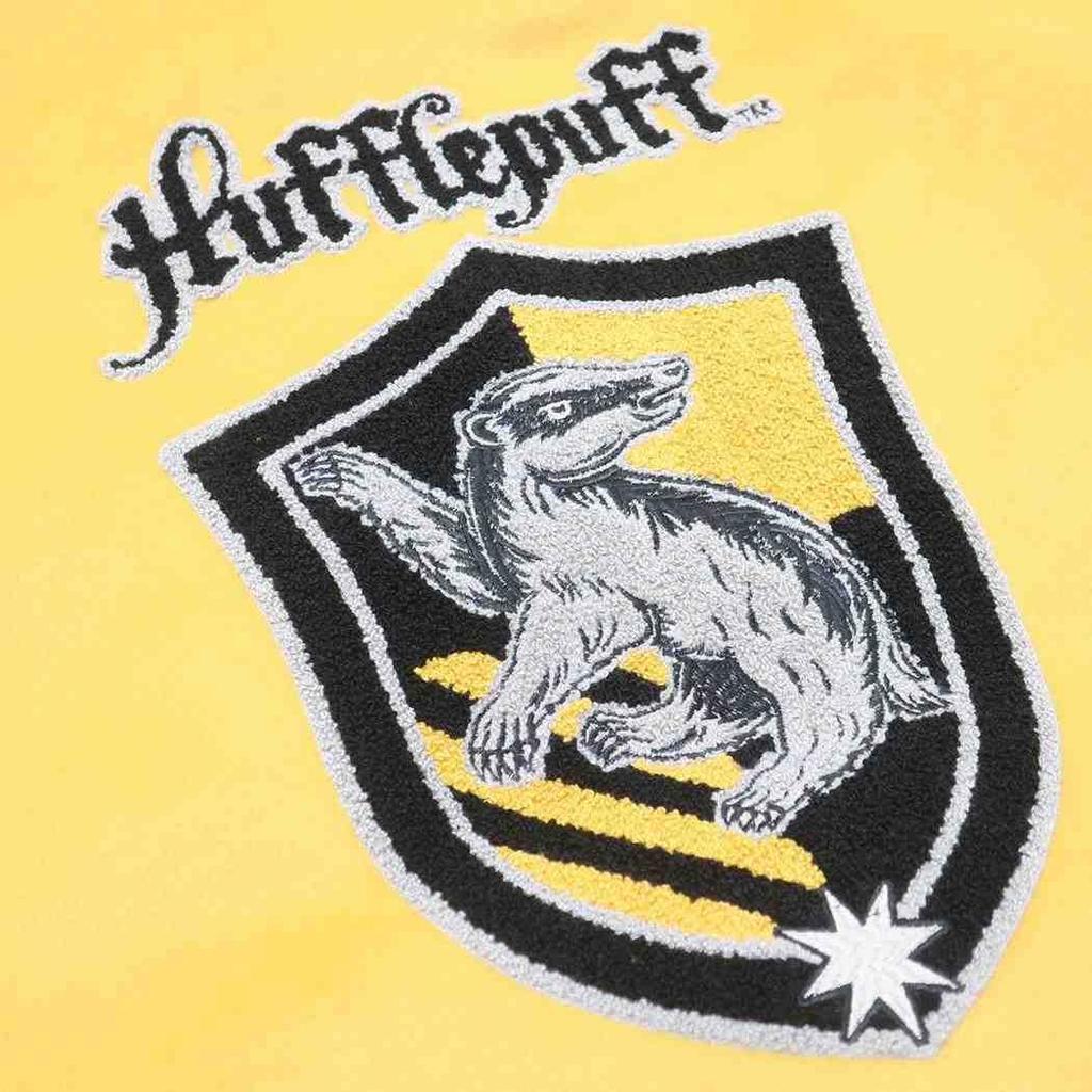 Stadium Jumper Hufflepuff Logo Harry Potter Hufflepuff 70cm Sleeve 58cm Circumference 70cm [Marushin] (3L) Length Approx. Length Approx. (Shoulder