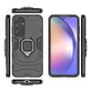 For Samsung Galaxy A55 5g Back Cover Phone Case Shockproof Armor Anti-Fall Metal Ring Holder Magnetic Protect SM-A556 Coque