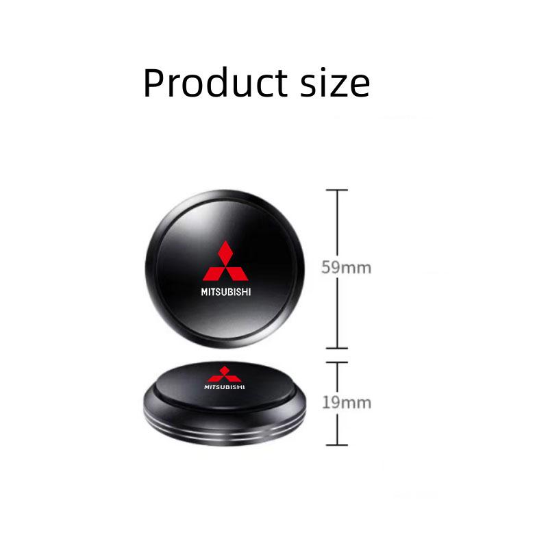 mkvg8 Car Air Freshener UFO Long-lasting Scent Diffuser Deodorant for Mitsubishi Ralliart Lancer Outlander Pajero L200 ASX Eclipse EVO