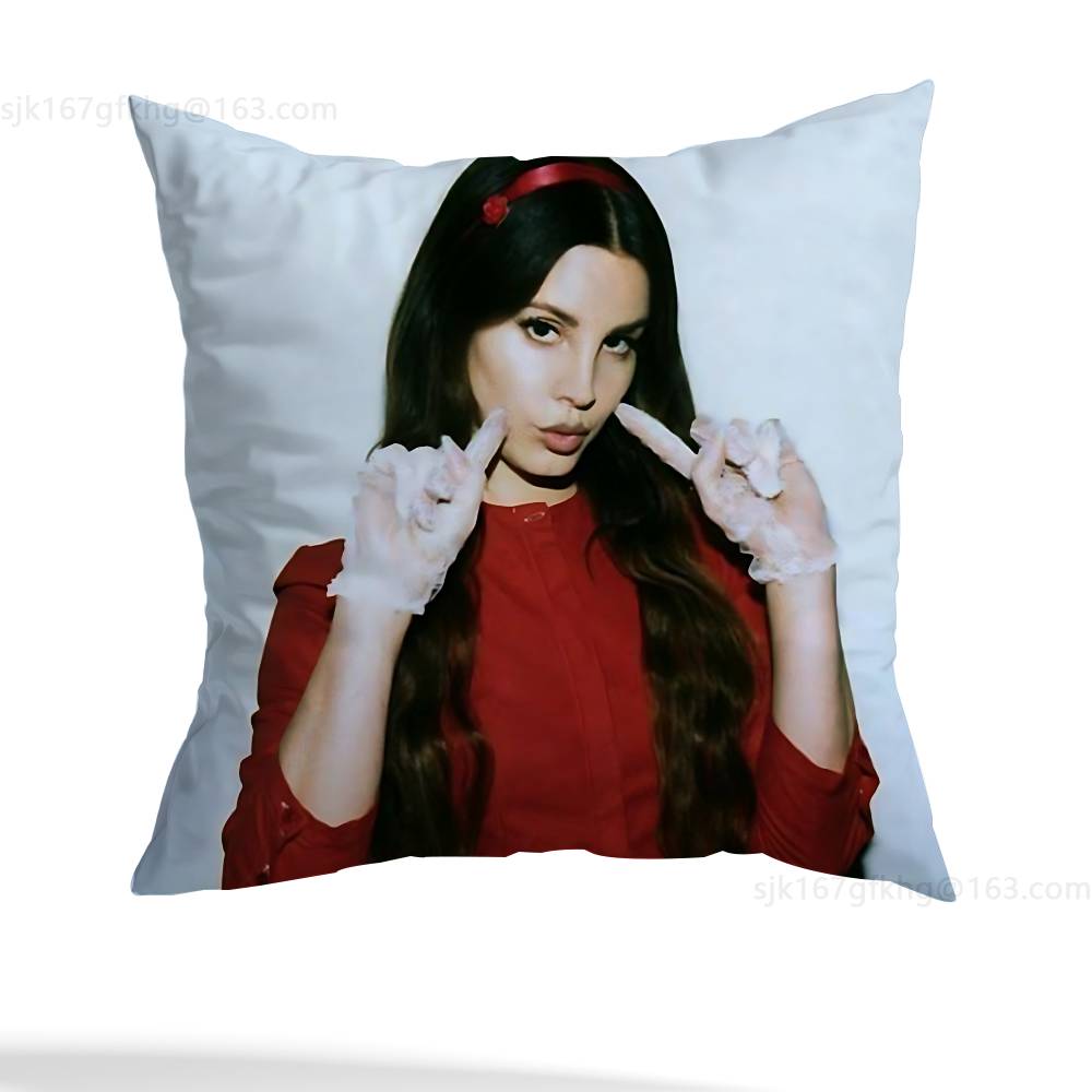 Наволочка для подушки с изображением певицы Lana Del Rey, повседневный стиль, декоративная, подходит для домашнего декора (исключая наполнитель)