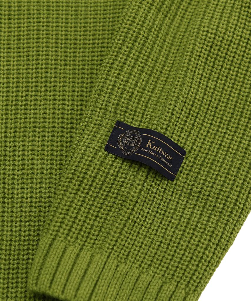 YALE Cozy Round Knit_Olive