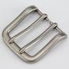 1Piece 40Mm Metal Belt Buckles Double Pin Buckle End Bar High Quality Fit For 37Mm-39Mm Leather Belt Craft Parts