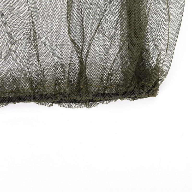 Insect Mosquito Net Mesh Face Fishing Hunting Outdoor Camping Hat Protector Cap