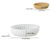 S/M/L Resin Concrete Mold Striped Design DIY Silicone Mold New Storage Bowl Mold  Soap Making