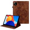 Для Xiaomi Redmi Pad SE 4G 8,7 дюйма Кожаный чехол с тиснением в виде сердца Складная подставка Слот для карт Держатель для стилуса Чехол для планшета