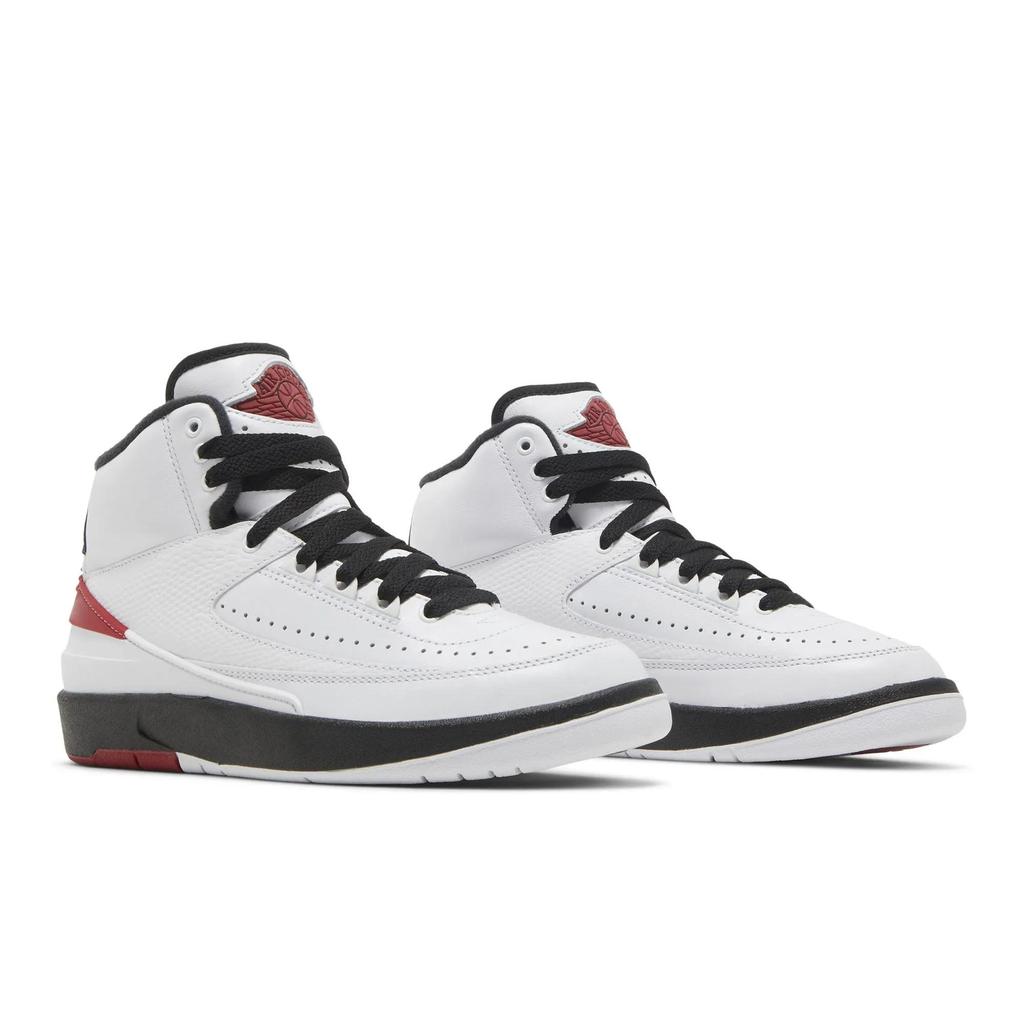 Womens Air Jordan 2 Retro 'Chicago' 2022 (women's sizes) White / Varsity Red / Black Vintage Basketball Shoes DX4400 106