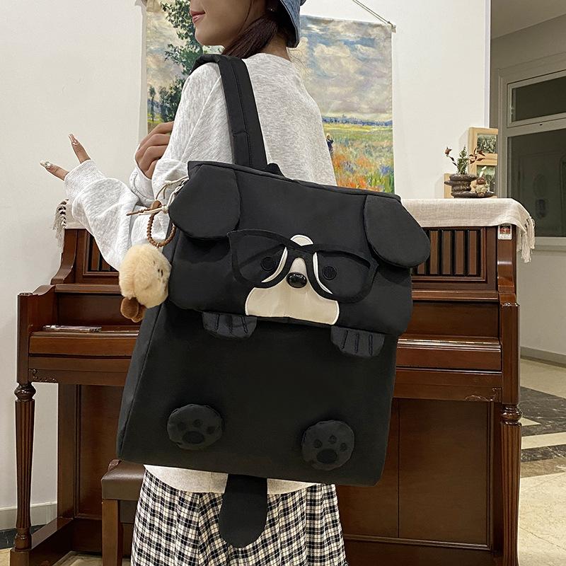 Сумки мультяшный рюкзак с собакой 2025 новый японский милый девочка зарубежный стиль универсальный большая вместимость дорожный рюкзак