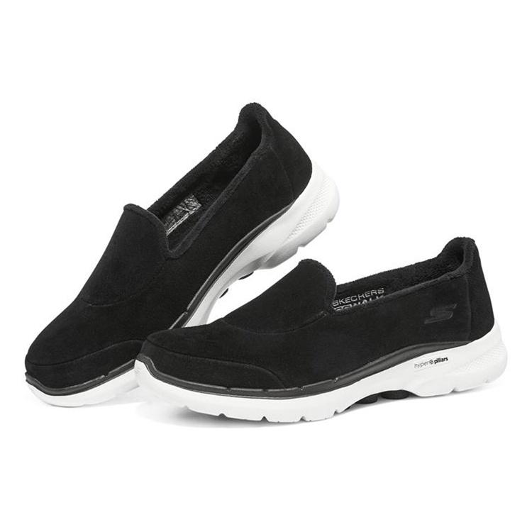 (WMNS) Skechers Go Walk 6 'Black White' Women's 124528-BKW