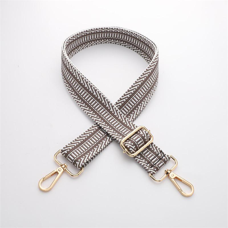 Широкий сменный ремень для сумки в этническом стиле - на одно плечо или через плечо