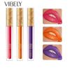 VIBELY Non-Stick Matte Lip Gloss 15 Shades Non-Fading Liquid Lipstick Pearl Burst Lip Glaze Makeup