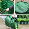 Garden Garbage Bag Waterproof Leaf Sack Large Capacity Reusable Leaf Collection Bag for Garden Yard Waste Debris Storage