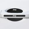 For Jeep 4/8/12PCS Car Door threshold Sticker Door Handle Bowl Scratch Protective Sticker For Jeep Wrangler Renegade Wrangler
