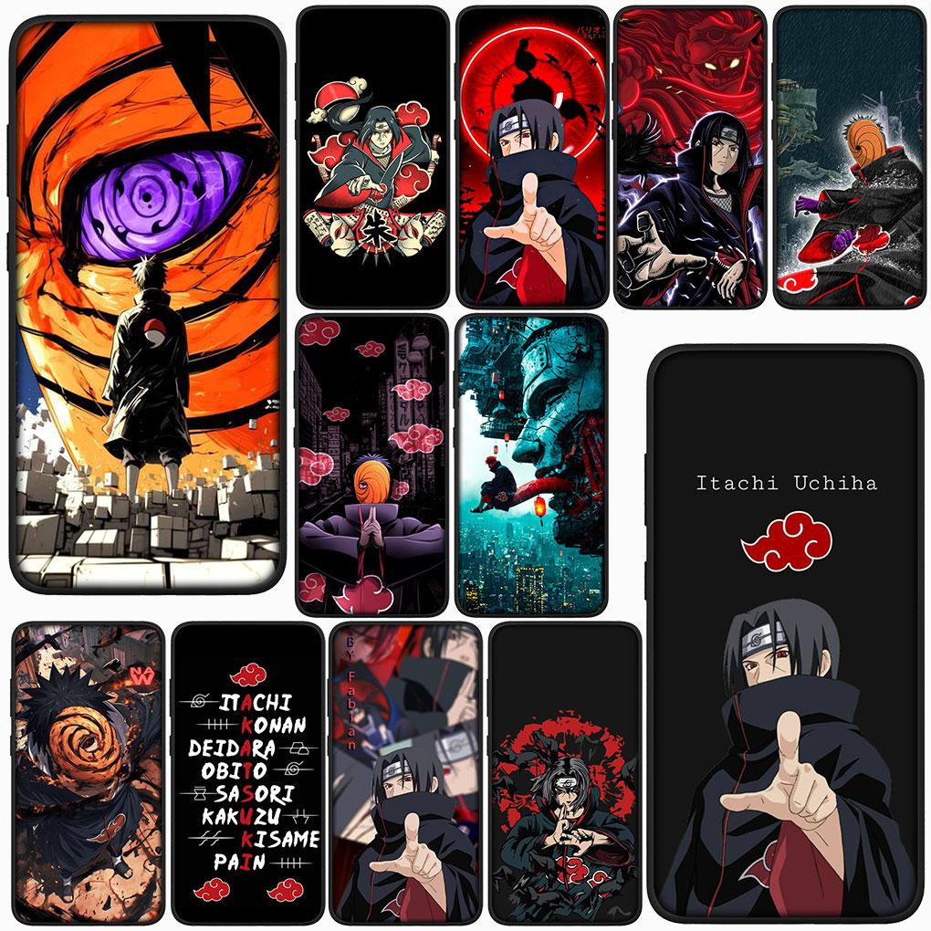 Cover for OPPO A40 A80 A60 A38 A79 A15 A16 A17 A18 A58 A78 A57 A53 A40M 4G 5G Phone Case Akatsuki Narutos Obito Itachi Tobi
