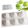 Cookie Ice Cream Mousse Mold Baking Diy Fondant Cake Silicone Baking Tray