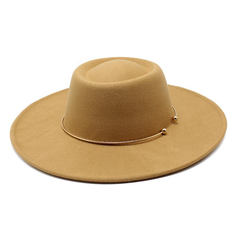 2024 Fedora Hat Men Women Suede Imacty Wool Winter Felt Hats Fashion Black Top Jazz Hat Fedoras Chapeau Sombrero Mujer