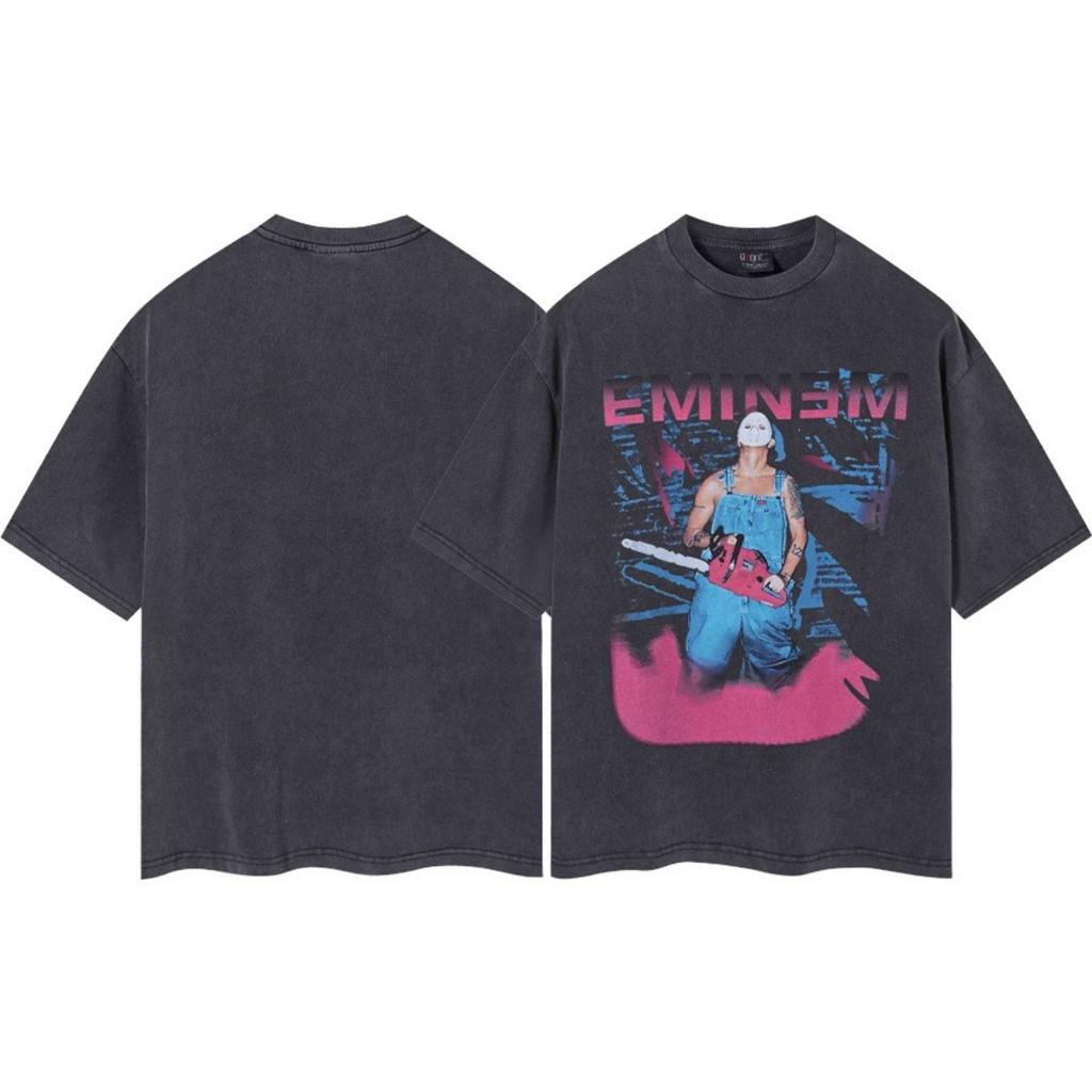 RogueWave Vintage Wash Heavy Cotton High Quality Short Sleeve T-shirt Fashion Casual for Men and Women