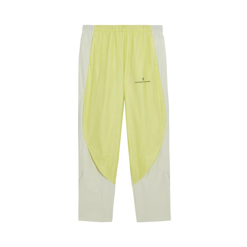On x POST ARCHIVE FACTION PAF Zero Casual Pants Unisex Grass Yellow 1UE30041258