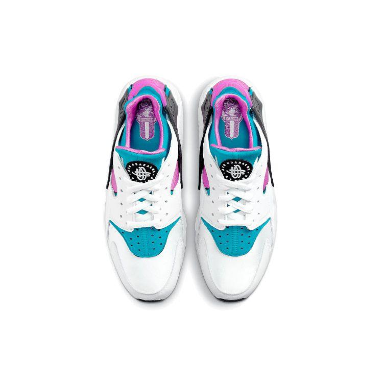 Nike Кроссовки Air Huarache Глубокий Малиновый Унисекс Белый Черный Акватон DD1068-103