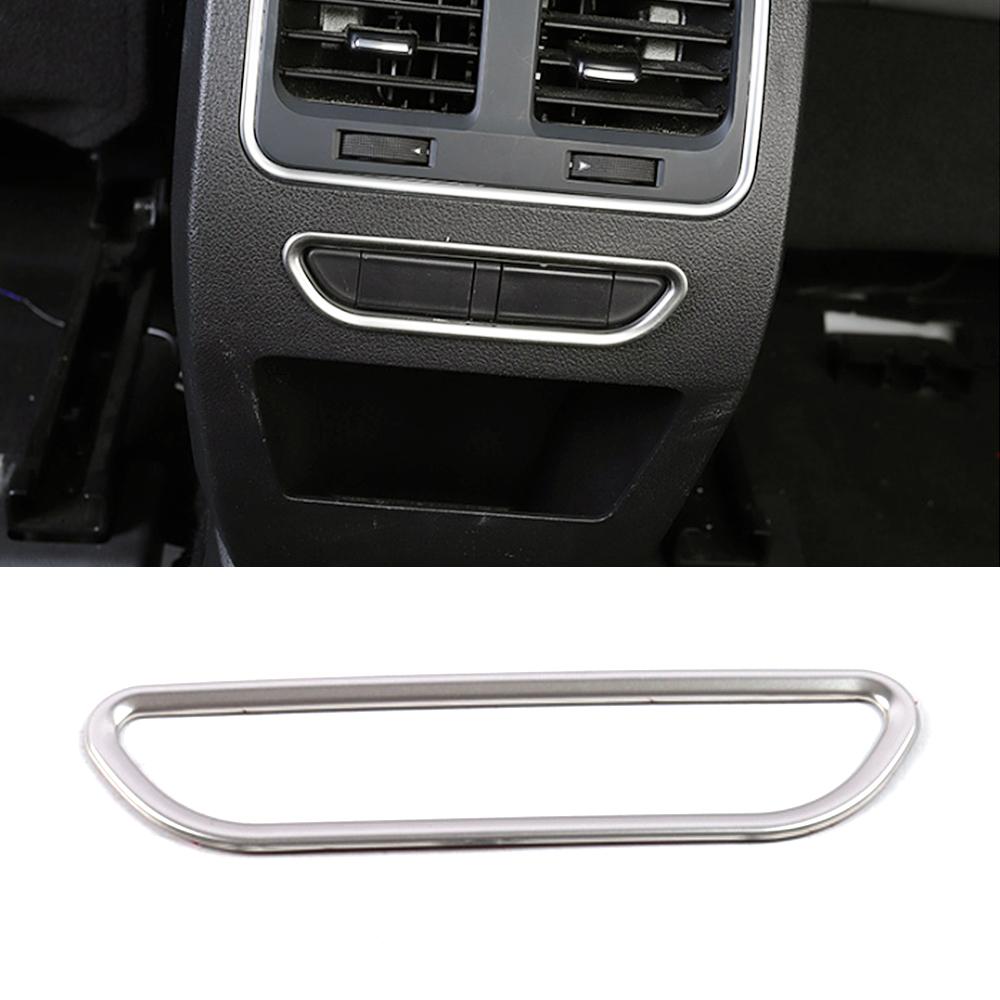 Для Haval F7 F7X 2018-стайлинг автомобиля, аксессуары для интерьера, украшение на центральной консоли, рамка, накладка, матовое серебро