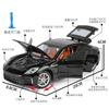 NEW 1:24 Porsche Panamera Supercar Alloy Car Model Sound and Light Pull Back Children's Toy Collectibles Birthday Gift