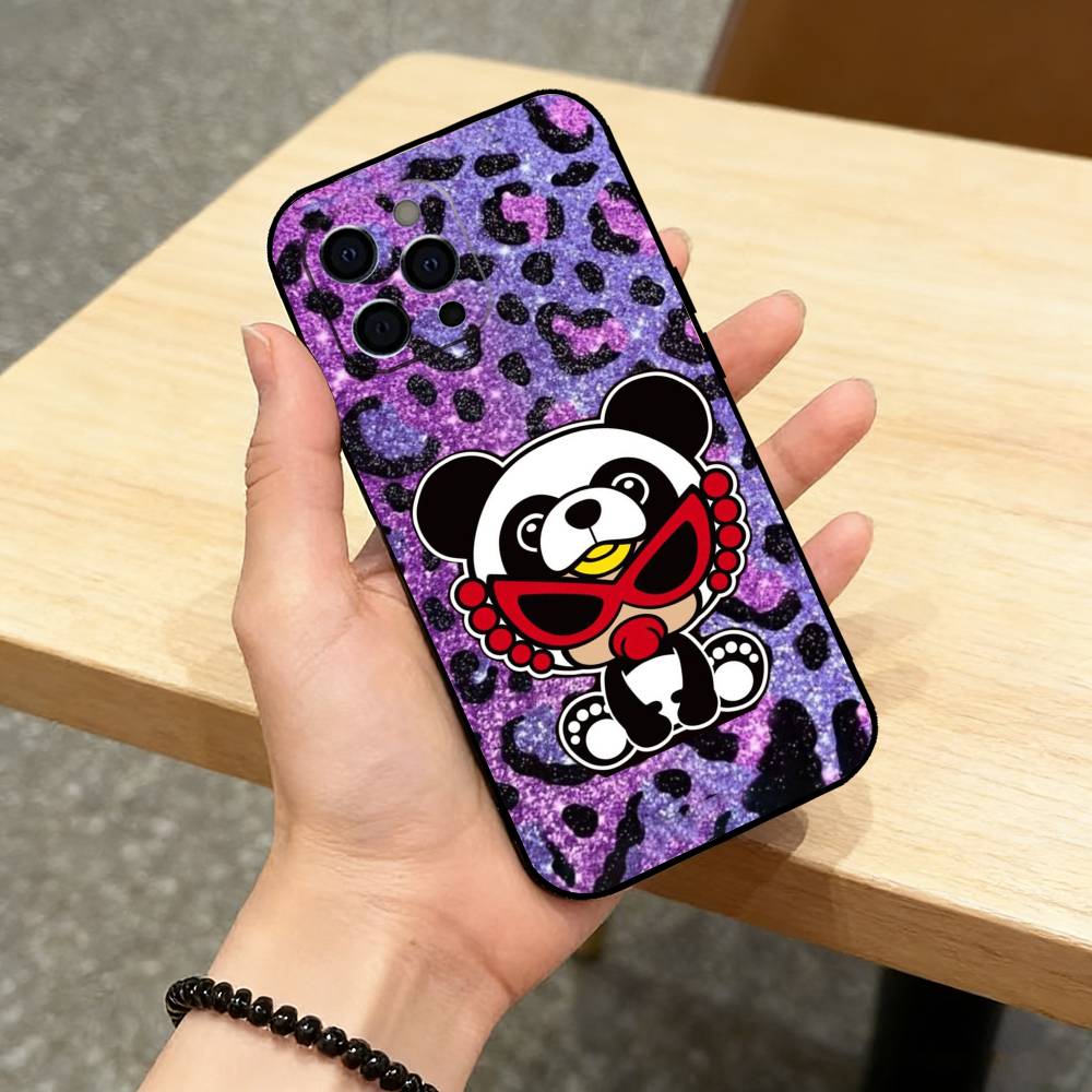 H-Hysteric M-Minii Чехол для телефона для iPhone 17,16,15,14,13,12,11 Plus,Pro Max,XS, Мягкий силиконовый черный чехол