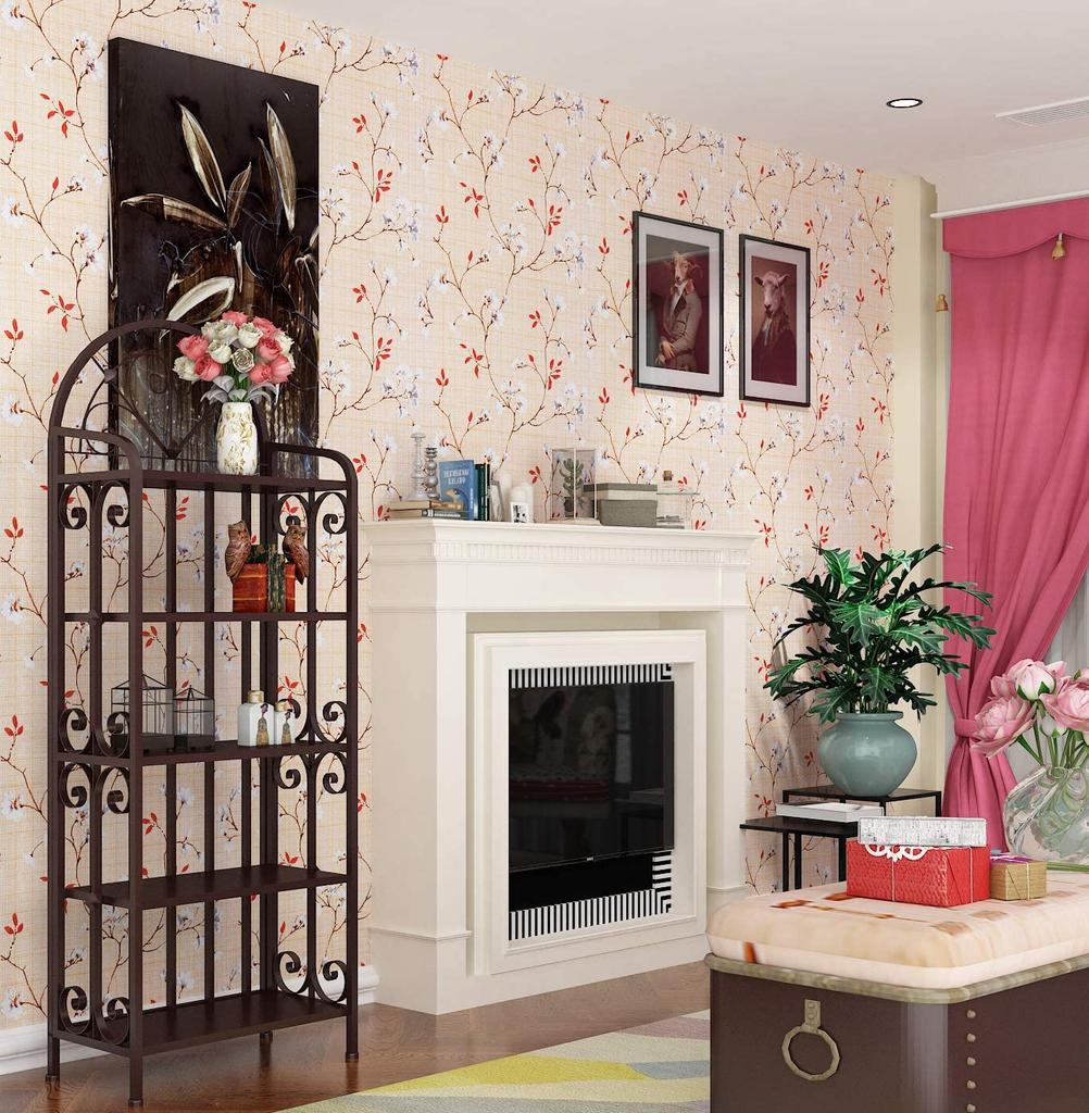 Цветочные обои самоклейка винтажные самоклеящиеся обои съемная контактная бумага для шкафов ящиков декор