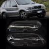 2PCS Front Headlight Glass Clear Cover For BMW X5 E53 2004-2006