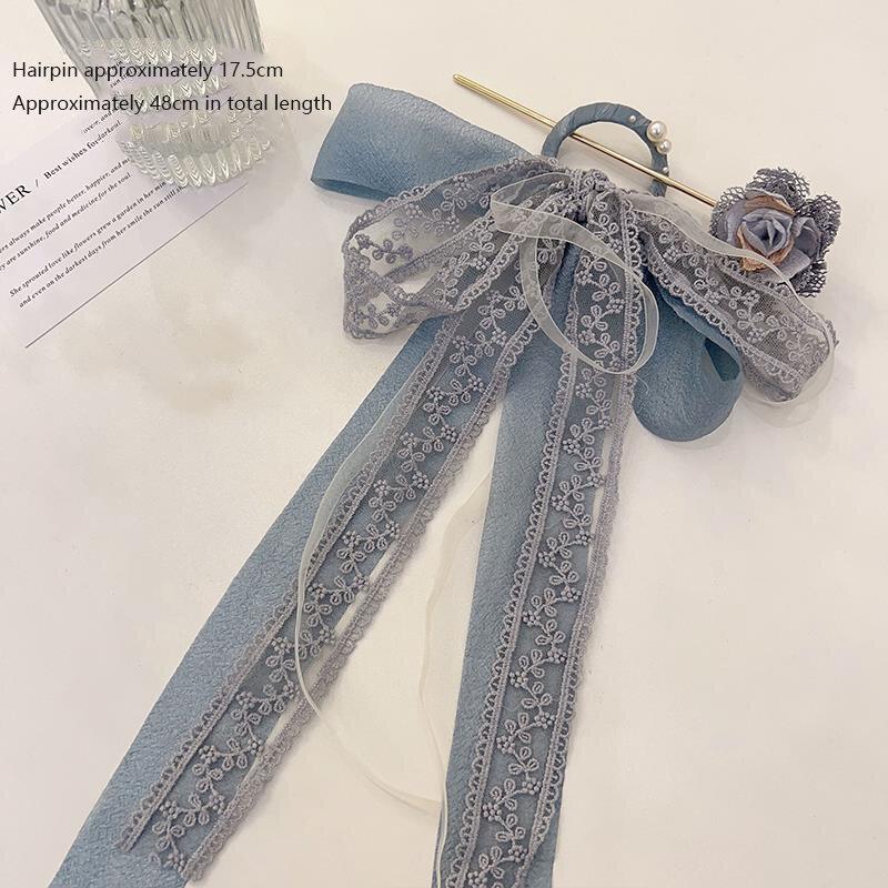 Fashion Headbands Hair Ribbon Scarfs Women Skinny Hairband Hair Accessories Girl Print Cute Hairpin Chinese Hair Sticks Headwear