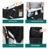 Trunk Organizer For Car Automotive Car Caddy Passenger Seat Organizer Multi-Compartment Automotive Passenger Seat Organizer