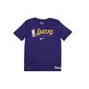 T-Shirt Los Angeles Lakers Logo Breathable Short Sleeve Kids Tops Purple 3Z2B7BBKU-LAK
