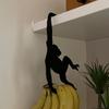Kitchen Wall Door Metal Hook Key Hanger Cat Tail Monkey Shaped Decor Holder Clothes Storage Rack Hook Tool Home Accessories
