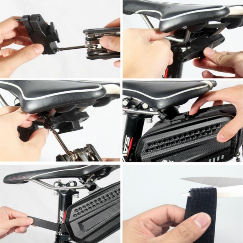 Сумка на заднюю часть горного велосипеда Сумка на заднюю часть шоссейного велосипеда Сумка на заднюю часть автомобиля Аксессуары для оборудования для верховой езды