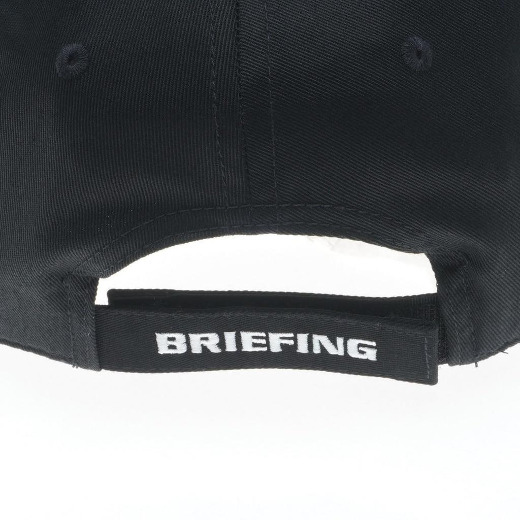 [BRIEFING] Men's Basic Cap BASIC CAP BRG251M94 BLACK Black Free Golf Wear Hat